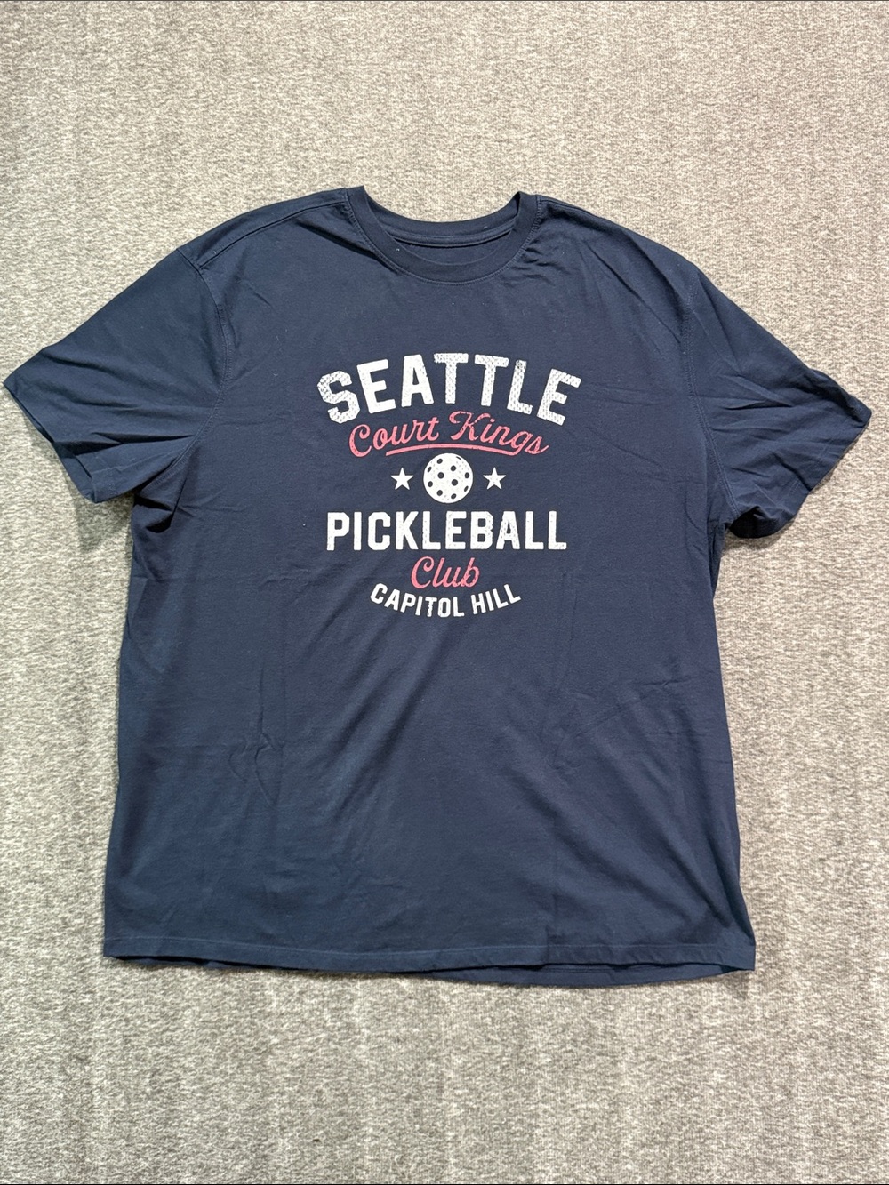 Goodfellow & Co Seattle Pickleball Navy T-Shirt Size XXL